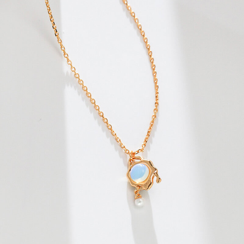 Perfectly Imperfect Meaningful Necklace Opal